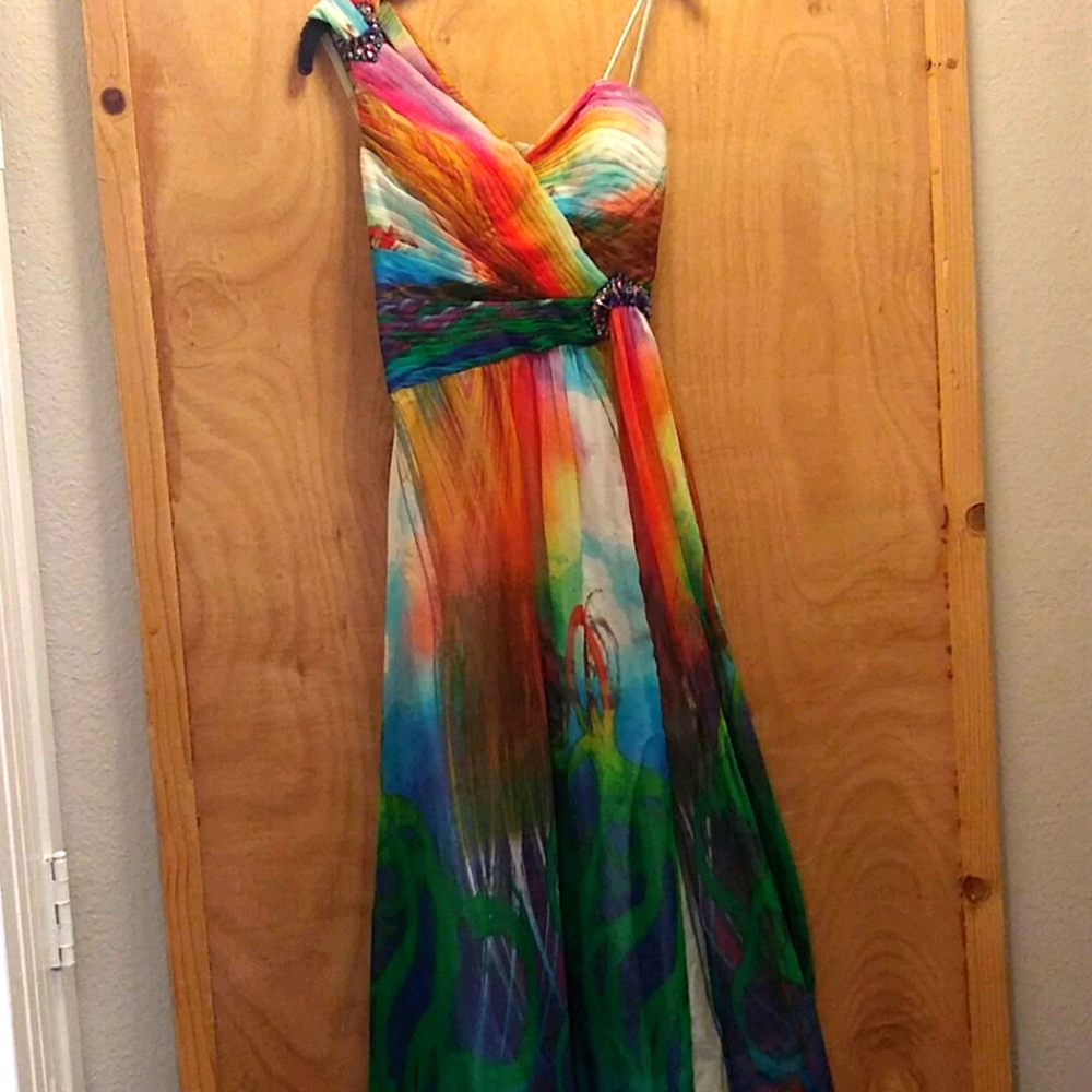 This vibrant dress is looking for it's Princess